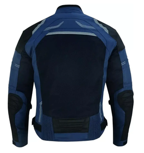 เสื้อแจ็คเก็ตมอเตอร์ไซค์พรีเมียมสั่งตัดพิเศษ ไซส์ใหญ่ ผ้าคอร์ดูร่า พร้อมอุปกรณ์ป้องกัน กันลม เสื้อแข่งมอเตอร์ไซค์ - Product Image 2