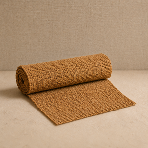 *PVC Tufted Jute & Coconut Coir Mats with Latex Backed Modern Design Anti-Slip <b>Thick</b> Natural & <b>Bleached</b> Colors for Door & Garden - Product Image 2
