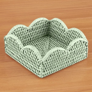 Excellent quality weave <b>rattan</b> napkin holders <b>table</b> <b>dining</b> napkins holder decorations for events - Product Image 4