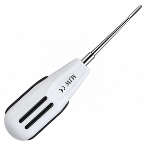 Élévateur dentaire droit de 3 mm en acier inoxydable pour extraction de dents, instrument chirurgical certifié CE ISO - Product Image 3