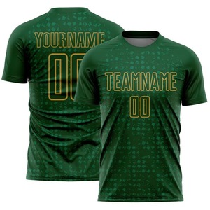 Camiseta de Fútbol Sublimada Personalizada Unisex Naranja con Nombre y Número del Equipo, Absorbente de Humedad, Manga Corta, Cuello Redondo, Ropa Deportiva para Adultos - Product Image 2