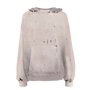 Sweat-shirt à capuche surdimensionné pour homme, fermeture éclair, couleur unie, en molleton de coton respirant, imperméable, écologique, avec poches, pour l'hiver - Product Image 3