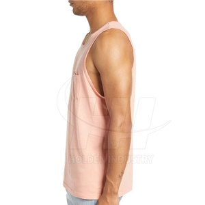 Camiseta sin mangas elegante para hombre, camiseta sin mangas de algodón transpirable para hombre, camiseta sin mangas moderna para hombre para ropa informal - Product Image 2
