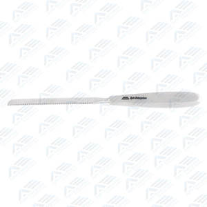 Scie à os Langenbeck 23 cm, lame tranchante et durable pour des coupes précises, conçue pour une bonne portée dans les zones difficiles d'accès - Product Image 5