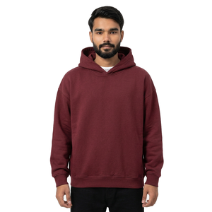 Sudaderas personalizadas de marca privada para hombre, sudaderas extragrandes con hombros caídos, sudaderas de marca de ropa urbana para hombre - Product Image 6