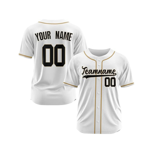 Jersey de Béisbol Personalizado de la Mejor Calidad, Jersey Deportivo Sublimado con Botones para Hombre, Uniforme de Equipo de Secado Rápido - Product Image 6