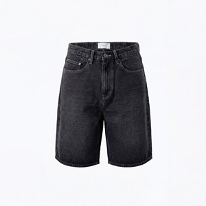 Shorts en jean personnalisés OEM pour hommes, fabriqués au Pakistan, légers, coupe élégante, idéaux pour la salle de sport et les looks d'été quotidiens - Product Image 1