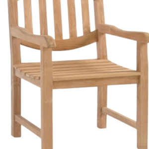 Sillas de jardín más vendidas, hechas de madera de teca de buena calidad y resistente, adecuadas para la terraza o el jardín, con reposabrazos. - Product Image 5