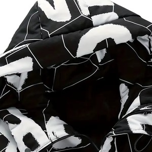 Hot Selling High Quality Comfortable Canvas Puffer Jacket for Men Customized Color/Size/Logo <b>Winter</b> Hooded Bamboo Fiber Lining - Product Image 4