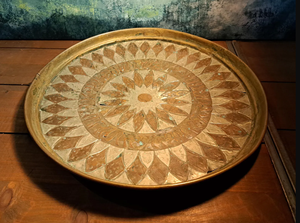 Vintage High Quality Arabic Rustic Round Charger <b>Plate</b> With Engraving Polish Finished For Kitchen Use And Decorative <b>Plate</b> - Product Image 6