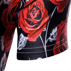 Nueva Camiseta Sublimada para Hombre, Cosida a Medida, Cómoda, Antiarrugas, Transpirable, con Precio al por Mayor - Product Image 5