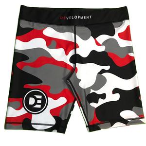 BJJ y fabricantes de ropa de artes marciales de pantalones cortos de compresión MMA CAMO Vale Tudo con impresión personalizada - Product Image 1