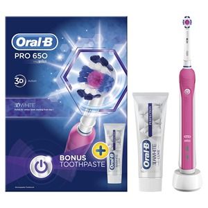 แปรงสีฟันไฟฟ้า Oral B Pro 650 CrossAction ผู้จัดจำหน่ายขายส่งแปรงสีฟันไฟฟ้าสำหรับผู้ซื้อและผู้ค้าปลีกทั่วโลก - Product Image 5