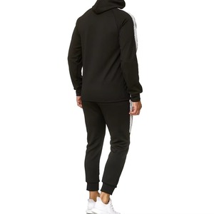 Mens Winter Hooded Fleece Jogging <b>Tracksuit</b> Set OEM Service Polyester/Cotton Sports Sweatsuit Comfortable Stylish Activewear - Product Image 2