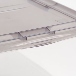 17 Qt. Boîtes de rangement en plastique avec couvercles, empilables, lot de 8 - Product Image 3