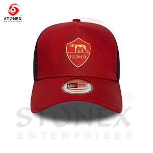 Casquette de baseball unisexe personnalisable en toile vierge respirante en mousse unie 100 % coton - Product Image 2