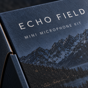 Kit de microphone ECHO Mini personnalisé, boîte d'emballage en carton ondulé imprimée - Product Image 3