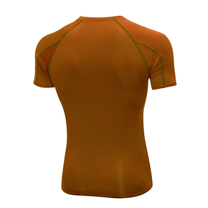 T-shirt de compression élastique à séchage rapide pour homme, idéal pour la course, le basketball et le fitness - Product Image 4