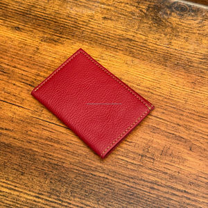 ODM Fabricant d'usine OEM Porte-cartes à deux volets en cuir recyclé multicolore Portefeuilles Portefeuilles Portefeuilles de créateur RFID de haute qualité - Product Image 4