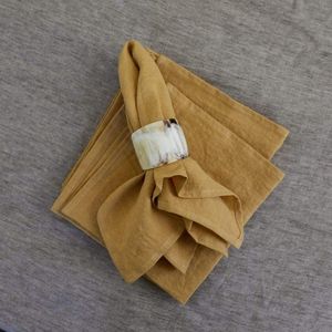 Anillos para Servilletas de Cuerno Natural, Estilo Americano, Nuevo Diseño 2026, Pulidos a Espejo, Hechos a Mano, Decoración para el Hogar, Vajilla, Uso en Restaurantes - Product Image 2