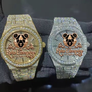 Reloj de Pulsera de Moda Premium con Diamantes de Moissanita, Decoración de Piedras Brillantes, Ideal para Uso Diario - Product Image 5