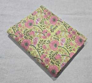 Tela india hecha a mano con estampado en bloque, algodón estampado a mano por yarda para textiles del hogar, proveedor mayorista de estampado personalizado - Product Image 2
