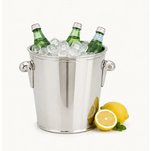 Seau à glace de luxe à double paroi en acier inoxydable avec couvercle, refroidisseur de vin et de champagne isolé pour hôtel, bar, restaurant (vente en gros) - Product Image 6