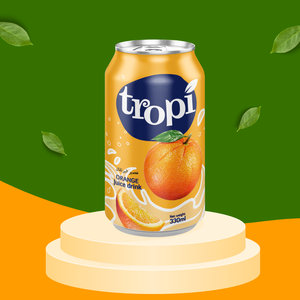 Bebida de Jugo de Frutas Tropicales de 330 ml en Lata de Aluminio, Fruta de la Pasión, Pera, Granada, Guayaba Rosa, Proveedor de Marca Privada OEM - Product Image 2