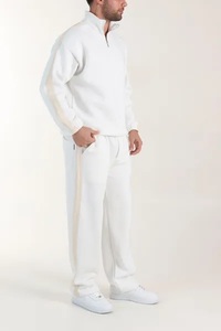 Chándales de Forro Polar con Capucha para Hombre, Talla Grande, 100% Algodón, Transpirables, Ajustados, Diseño 2 en 1, para Adultos, Invierno, Alta Calidad - Product Image 2