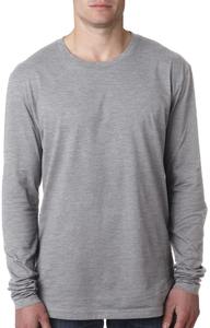 Camiseta de Manga Larga Color Gris de Alta Calidad para Hombre, Orientada a la Exportación, de Bangladesh - Product Image 5