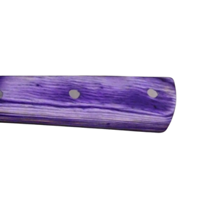 Purple Handle Stainless Steel Butcher <b>Knife</b> Heavy Duty Meat Cutting Chef <b>Slicing</b> <b>Knife</b> Professional Kitchen Tool with Riveted - Product Image 5