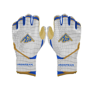 Gants de frappe de baseball professionnels Ironpeak Sports, ambidextres, fermeture auto-agrippante, respirants, légers, en cuir souple de qualité supérieure - Product Image 5