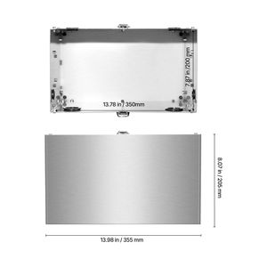 Scatola Batteria Motore Elettrico da Traina Gruppo 24/31 con Maniglie di Bloccaggio e Fori Cavo con Guarnizioni in Gomma - Contenitori e Supporti Batteria per Uso Marino - Product Image 4