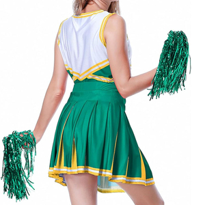 Uniformes de Animadoras Personalizables, Elásticos, Transpirables y de Alto Rendimiento, con Materiales de Poliéster/Algodón y Spandex - Product Image 3