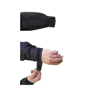 Veste de travail réfléchissante haute visibilité orange et noire, durable, légère, doublure amovible, imperméable, uniforme de sécurité - Product Image 5