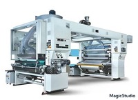 Machine de laminage automatique pneumatique à solvant et adhésif Top Mohindra Mechanical Works, garantie 1 an, économe en énergie pour