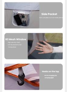 6-8 Person Two Bedroom Family Camping Tent Spacious One Living Room Oxford Double Layer Quick Opening - Product Image 5