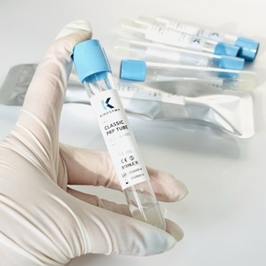หลอดเก็บเลือด PRP หลอด PRP ชุด PRP ฝาสีฟ้า สำหรับการเจริญเติบโตของเส้นผม - Product Image 2