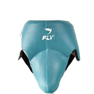 Ensemble de boxe et de sparring Fly en cuir véritable blanc et bleu ciel de haute qualité OEM – Équipement de combat professionnel - Product Image 5