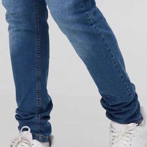 Pantalon en jean pour homme, design personnalisé OEM, style urbain, confortable, qualité supérieure, taille mi-haute, coupe droite, léger - Product Image 4