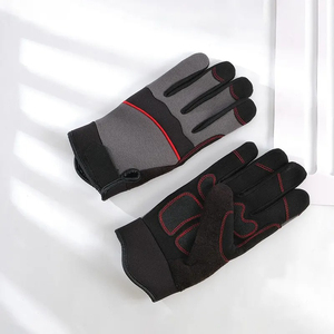 Gants de sport personnalisés avec logo imprimé pour mécaniciens, prix d'usine, gants tactiques antidérapants en cuir microfibre, gants de mécanicien robustes - Product Image 3