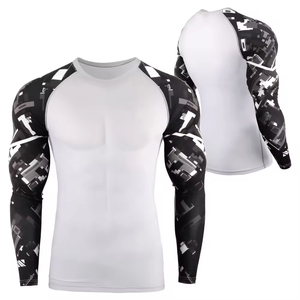 Rashguards de Sublimación para Artes Marciales Mixtas (MMA), BJJ, Deportes de Combate, para Hombre, Compresión, Estampados, Rashguard de Verano para Hombre Adulto - Product Image 4