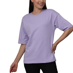 Camisetas de algodón 100% de alta calidad, precio de fábrica, Camiseta con estampado de logotipo personalizado del fabricante, camiseta lisa Unisex para mujer de BD - Product Image 6