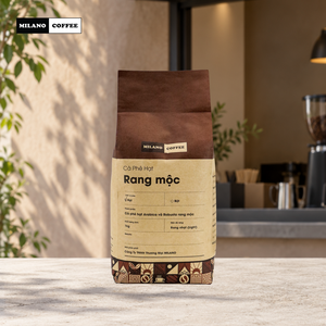 Granos de Café Premium Vietnam Arabica Robusta Blend 1kg Tueste Claro Full City Plus Sabor Intenso y Rico OEM - Product Image 1