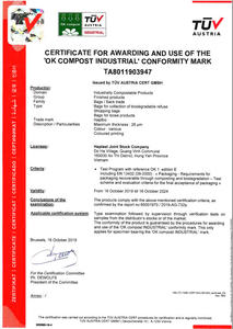 Sacs de déchets résistants d'entrepreneur de PE de 55-60 gallons pour la surface imprimée par gravure d'utilisation de ménage - Product Image 3