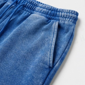 Custom Acid Wash Zipper Tracksuit Set Men Blank Hoodie Sweatpants Terry Fabric <b>Hip</b> Hop Style Gym Fitness Streetwear Gear - Product Image 5