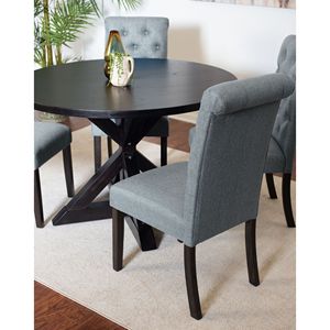 Set da Pranzo Elegante Nylander 5 Pezzi, Tavolo da Pranzo con 4 Sedie per Sala da Pranzo - Product Image 5