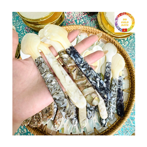 Mother of Pearl Spoon | Natural Shell | Luxury Tableware | OEM Logo | Factory Price - Product Image 5