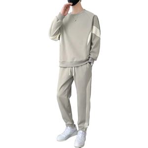 Sweat-shirt de sport deux-pièces respirant de haute qualité pour hommes, jogger, pantalon, grande taille, streetwear d'hiver, design personnalisé - Product Image 2