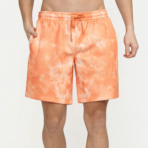 Pantalones Deportivos Buker para Hombre, 100% Algodón, Sublimados, Personalizados, Cintura Elástica, Talla Grande, Malla, Playa, Casual, con Estampado Tie Dye - Product Image 1